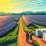 Empresas de energia solar expandem operações com novos financiamentos