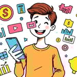 Utilize aplicativos gratuitos para monitorar finanças