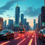 O futuro da mobilidade: carros autônomos e infraestrutura inteligente