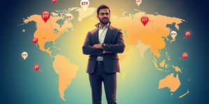 ETFs facilitam a exposição a diferentes mercados globais