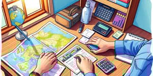 Planeje viagens e eventos com orçamento definido