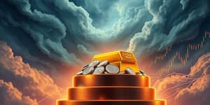 Investindo em ouro e prata: refúgios seguros em tempos tumultuados