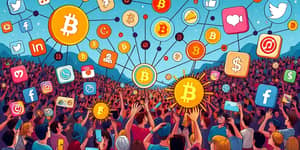 A influência das redes sociais no preço das criptomoedas