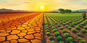O impacto da escassez de água na produtividade agrícola global