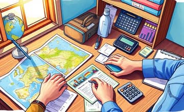 Planeje viagens e eventos com orçamento definido
