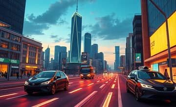 O futuro da mobilidade: carros autônomos e infraestrutura inteligente