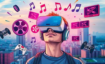 A transformação da indústria de entretenimento: streaming e realidade virtual