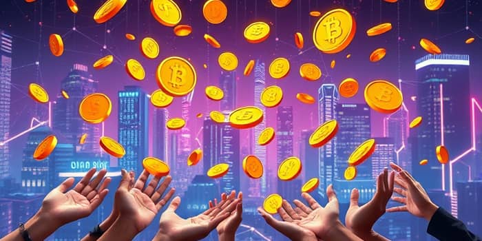 O impacto dos airdrops na distribuição de tokens