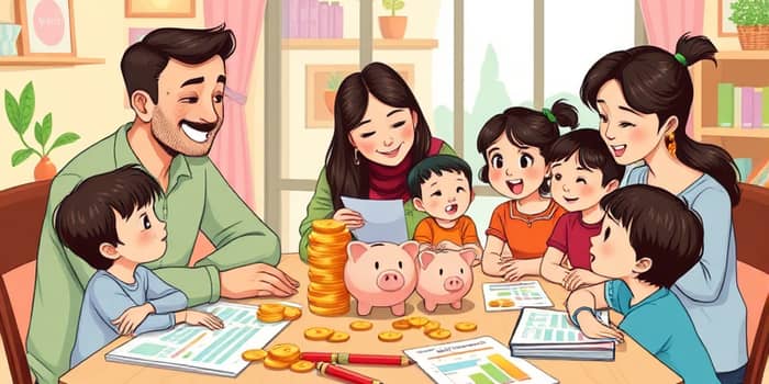 Foque na educação financeira de toda a família