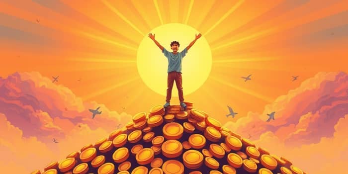 Comemore conquistas financeiras para estimular novos objetivos
