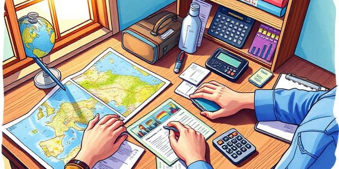 Planeje viagens e eventos com orçamento definido