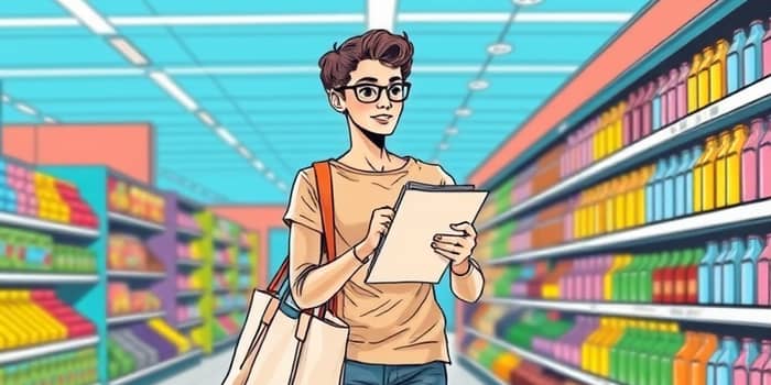 Use listas para evitar compras por impulso